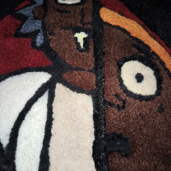 Colorful Cartoon Character Rug - Picture 2 of 3